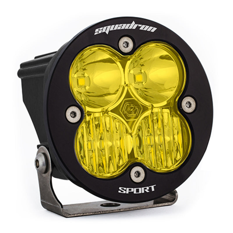 Baja Designs 580013 Squadron R Sport Driving/Combo Pattern LED Light Pod - Amber
