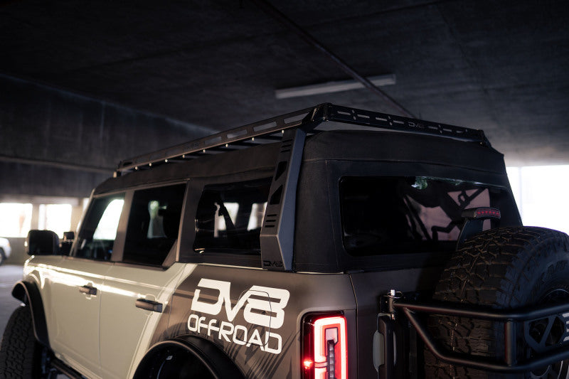 DV8 Offroad RRBR-01 21-23 Ford Bronco Soft Top Roof Rack