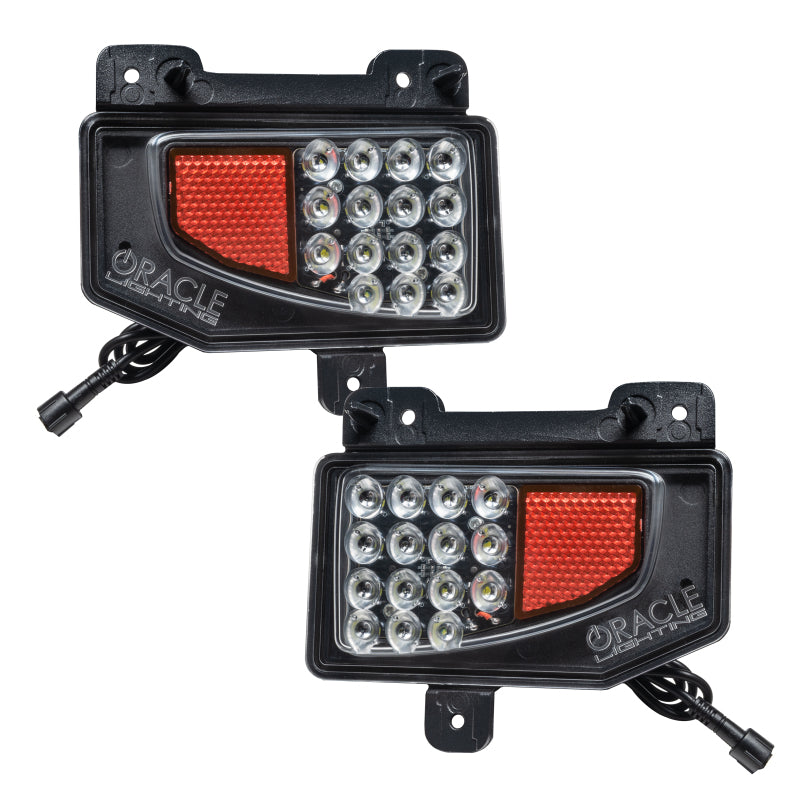 ORACLE Lighting 5878-504 Oracle Rear Bumper LED Reverse Lights for Jeep Gladiator JT - 6000K SEE WARRANTY