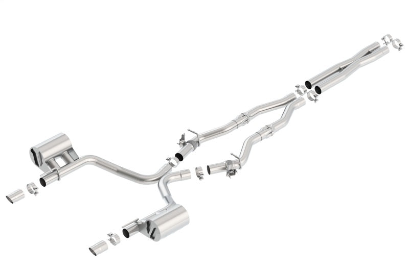 Borla 140723 2017 Dodge Charger R/T 5.7L ATAK Catback Exhaust w/o Tips (w/MDS Valves ONLY)