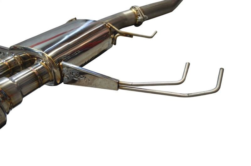 Injen SES1582TT 17-19 Honda Civic Type-R 3in SS Cat-Back Exhaust w/ Dual Burnt Titanium Tips