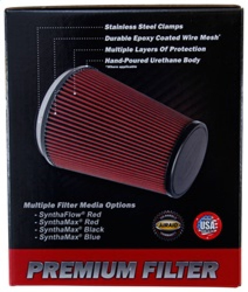 Airaid 702-469 Universal Air Filter - Cone 6 x 7 1/4 x 5 x 9 - Blue SynthaMax