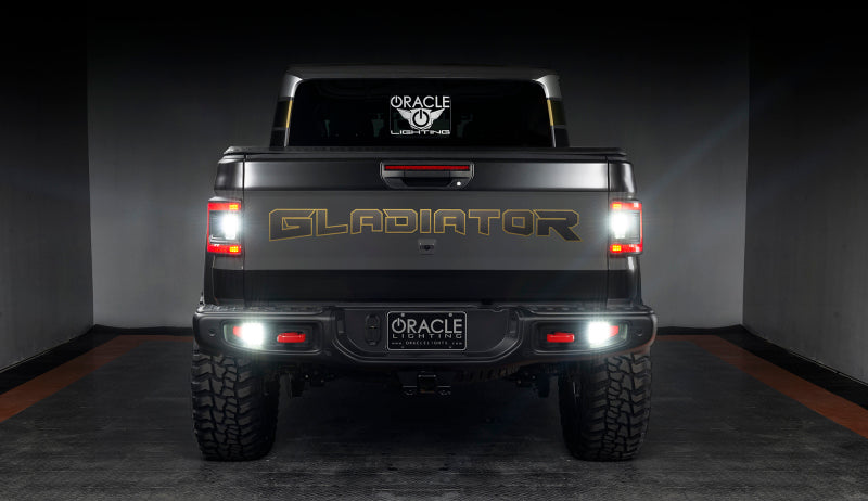 ORACLE Lighting 5882-504-T Oracle 2020+ Jeep Gladiator JT Flush Mount LED Tail Lights - Tinted Lens SEE WARRANTY