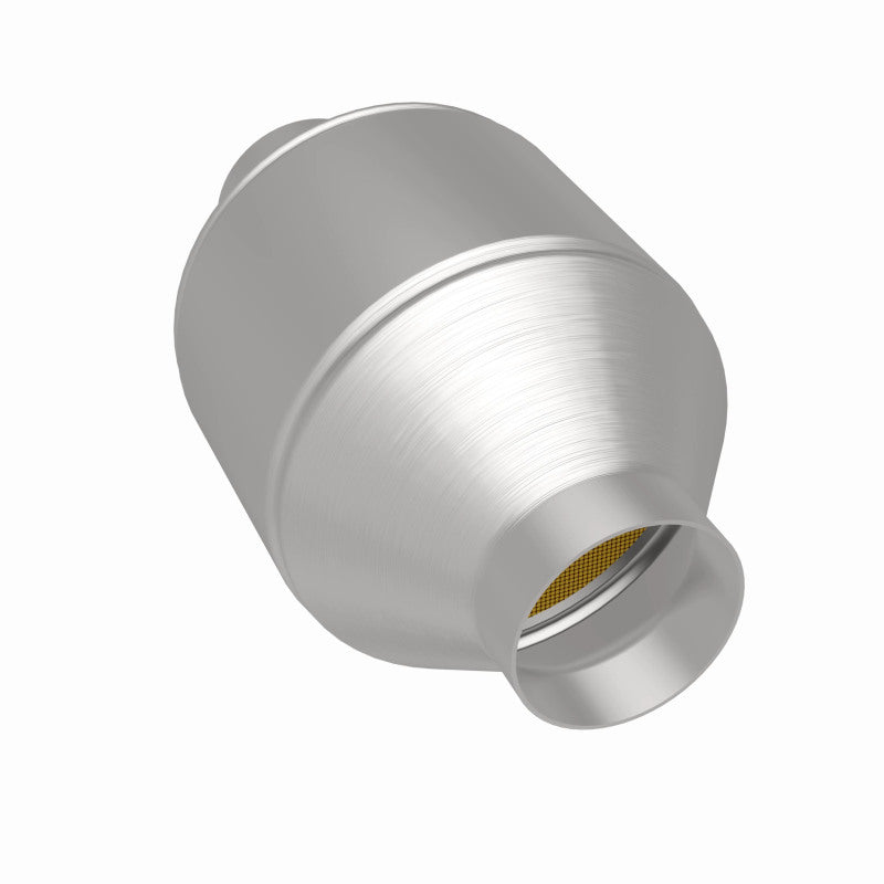 Magnaflow 51655 MagnaFlow Conv Univ 2.25in Inlet/Outlet Center/Center Round 3in Body L x 5in W x 8.75in Overall L