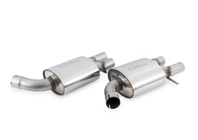 AWE Tuning 3015-42072 Audi C7.5 A6 3.0T Touring Edition Exhaust - Quad Outlet Chrome Silver Tips