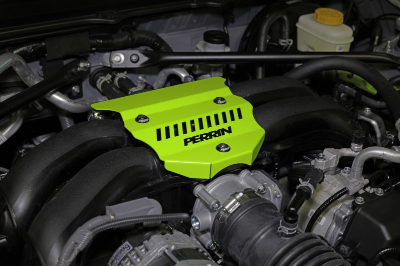 Perrin Performance PSP-ENG-162NY PERRIN 22-25 Subaru BRZ / Toyota GR86 Engine Cover - Neon Yellow