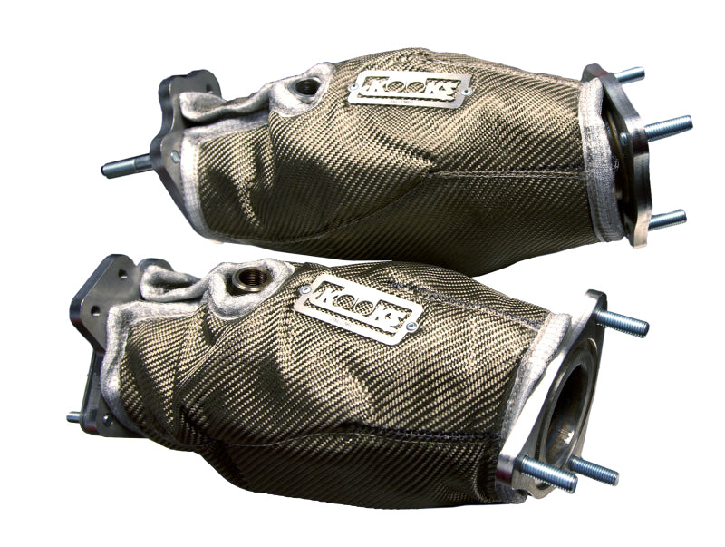Kooks Headers 218033B2 Kooks 2020+ Chevrolet Corvette C8 LT2 6.2L Heat Shield Blankets for Ultra Green Catted Connect Pipes