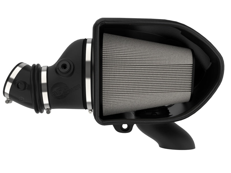 aFe 54-13076D 19-23 Dodge Challenger Hellcat V8-6.2L Magnum FORCE Stage2 Cold Air Intake System w/Pro DRY S