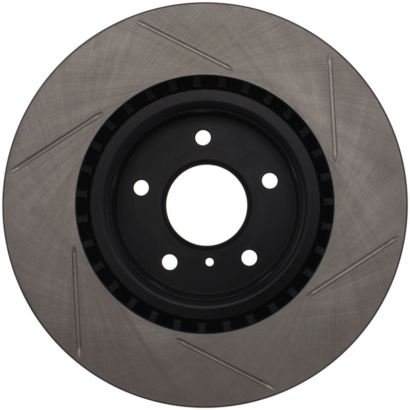 Stoptech 126.42076SR StopTech Power Slot 03-07 350z/ 03-04 G35 w/ Brembo SportStop Slotted Front Right Rotor