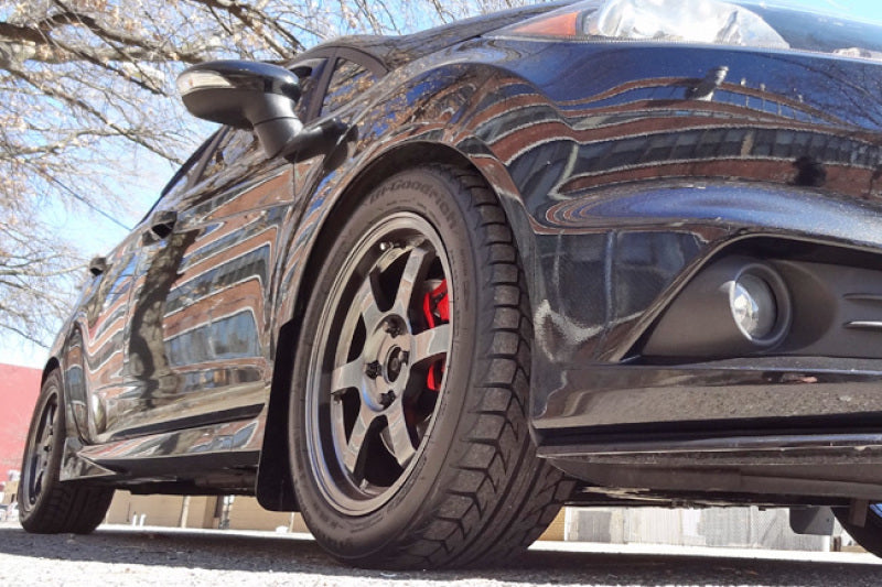 Rally Armor MF29-UR-BLK/RD 13-19 USDM Ford Fiesta ST Black UR Mud Flap w/ Red Logo