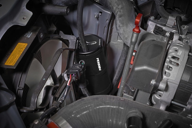 Perrin Performance ASM-ENG-505BK PERRIN 02-25 Subaru WRX / 04-21 STI / 13-25 BRZ/GR86/FRS/86 Coolant Overflow Tank - Black