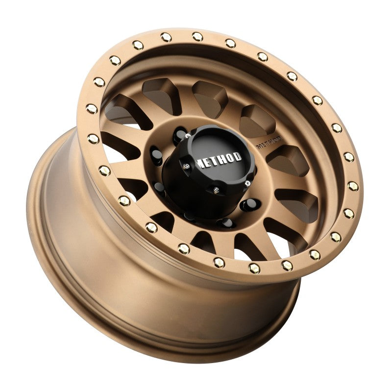 Method Wheels MR30478580900 Method MR304 Double Standard 17x8.5 0mm Offset 8x6.5 130.81mm CB Method Bronze Wheel