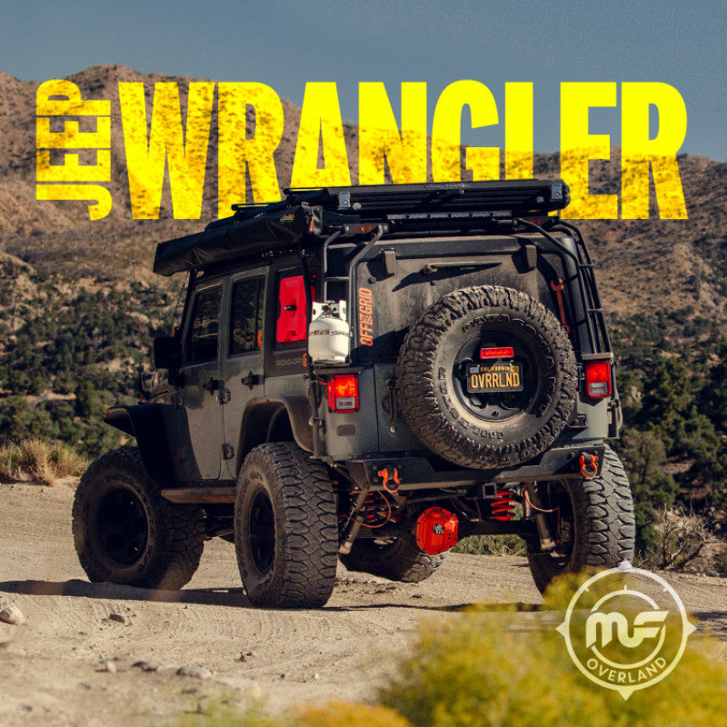 Magnaflow 19539 MagnaFlow 12-18 Jeep Wrangler 2.5in Overland Series Cat-Back Exhaust