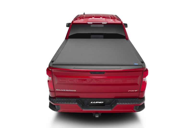 LUND 968292 Lund 19-23 Chevrolet Silverado 1500 (5.5ft. Bed) Genesis Elite Roll Up Tonneau Cover - Black
