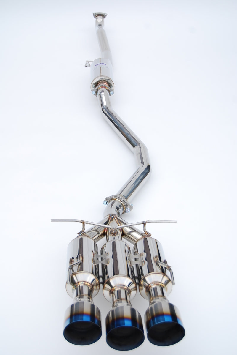 Invidia HS17CS47GM3ST 17+ Honda Civic SI Sedan Gemini Triple Titanium Tip Cat-back Exhaust