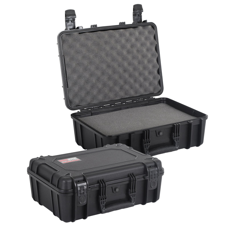 Go Rhino XG181407F XVenture Gear Hard Case w/Foam - Medium 18in. / Lockable / IP67 - Tex. Black