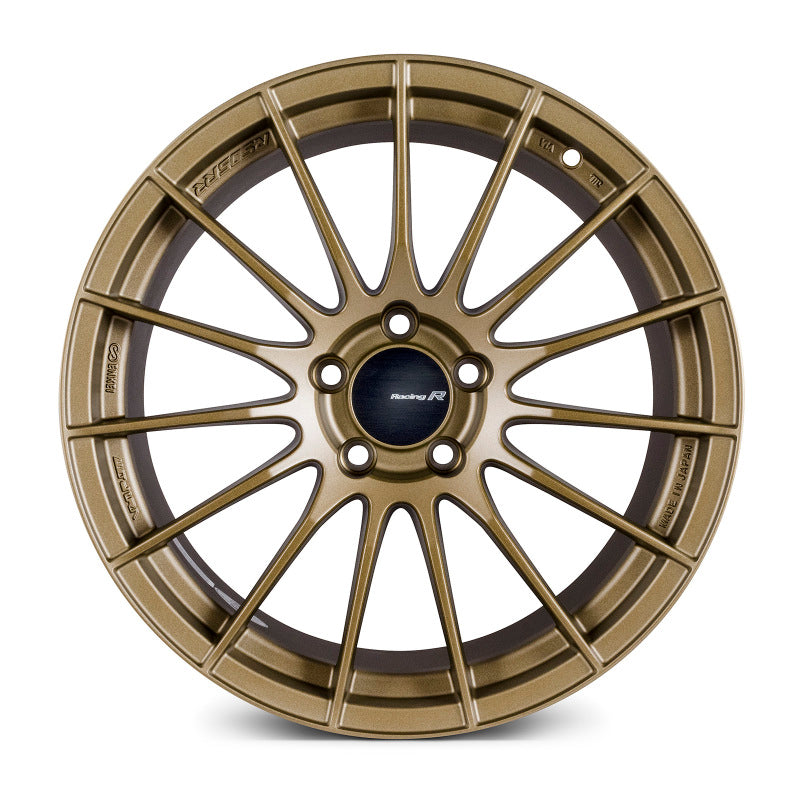 Enkei 484-895-6522GG RS05-RR 18x9.5 22mm ET 5x114.3 75 Bore Titanium Gold Wheel (MOQ 40)