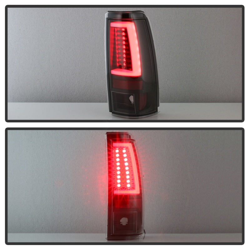 SPYDER 5085849 Spyder 03-06 Chevy Silverado - (Does Not Fit Stepside) LED Tail Lights - All Black ALT-YD-CS03V2-LED