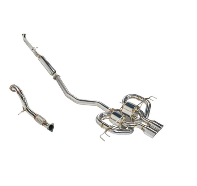 Remark RK-C2076H-01L 17-21 Honda Civic Type R FK8 Sports Touring CatBack Exhaust/Front Pipe - Stainless Steel