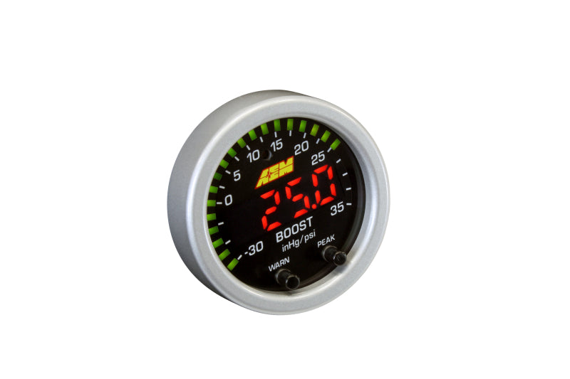 AEM 30-0306 X-Series Boost Pressure -30inHg 35psi Gauge