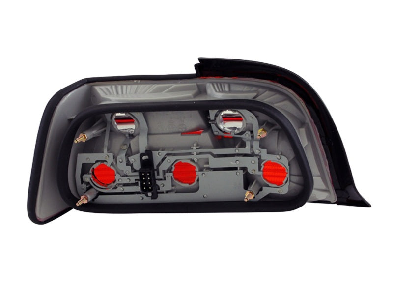 ANZO 221199 1992-1998 BMW 3 Series E36 Coupe/Convertible Taillights Red/Smoke