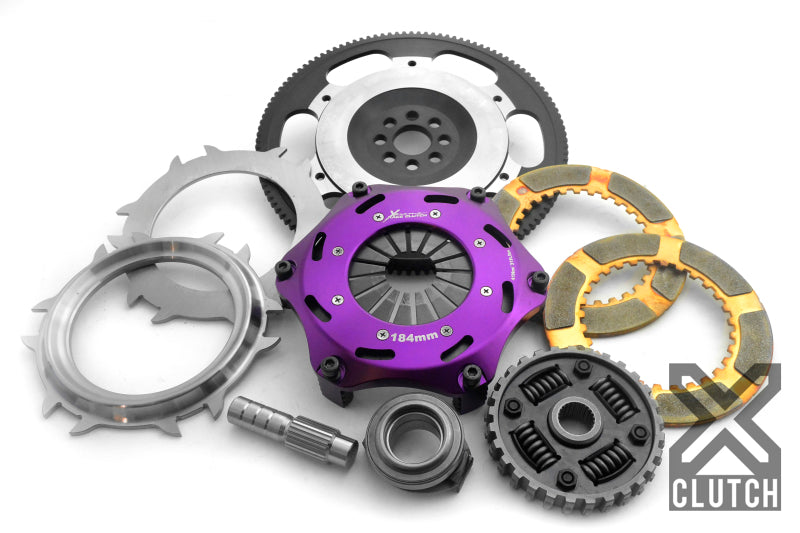 XCLUTCH XKHN18523-2B XClutch 02-06 Acura RSX Base 2.0L 7.25in Twin Sprung Ceramic Clutch Kit