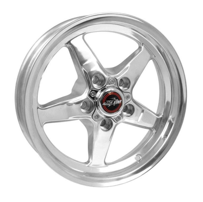 Race Star 92-537140DP 92 Drag Star 15x3.75 5x4.50bc 1.25bs Direct Drill Polished Wheel