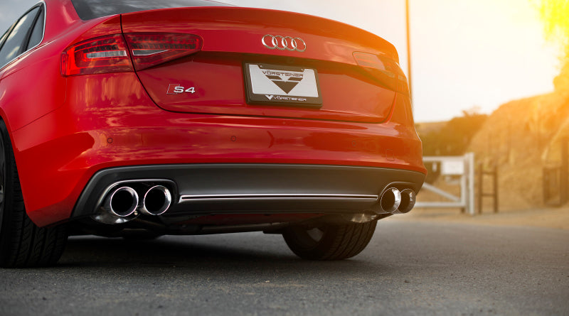 AWE Tuning 3010-42016 Audi B8.5 S4 3.0T Touring Edition Exhaust System - Chrome Silver Tips (102mm)