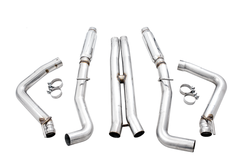 AWE Tuning 3015-11050 2015+ Dodge Challenger 6.4L/6.2L Supercharged Track Edition Exhaust - Use Stock Tips
