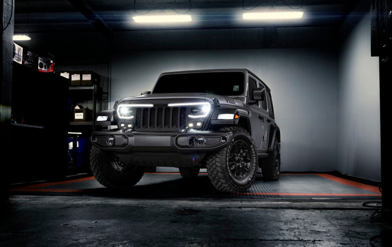 ORACLE Lighting 5837-PRO Oracle VECTOR Series Full LED Grille - Jeep Wrangler JL/JT - NA SEE WARRANTY