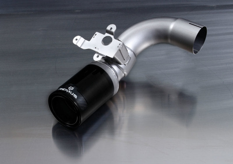Remus 088014 1683CB 2014 BMW M235I F22 Coupe 84mm Black Chrome Straight w/Carbon Insert Tail Pipe Set