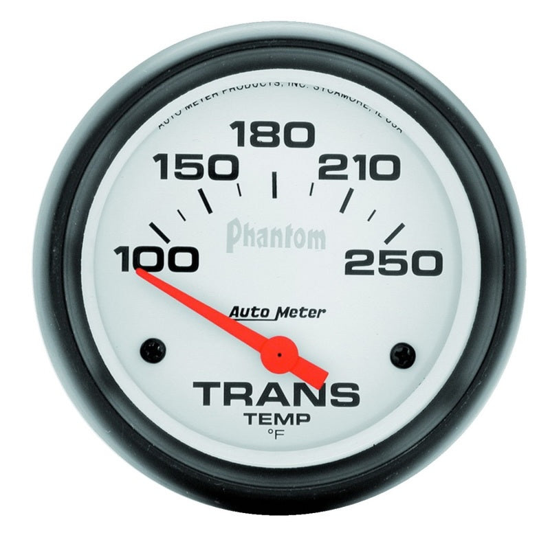 AutoMeter 5857 Autometer Phantom 2-5/8in 100-250 Degree F Electric Transmission Temp Gauge
