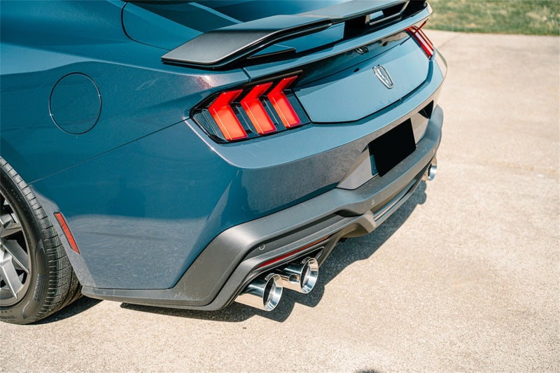 CORSA Performance 21266 Corsa 24+ Ford Mustang Dark Horse 5.0L 3in Dual Rear Exit Cat-Back w/Twin 4.5in Polish Straight Tip