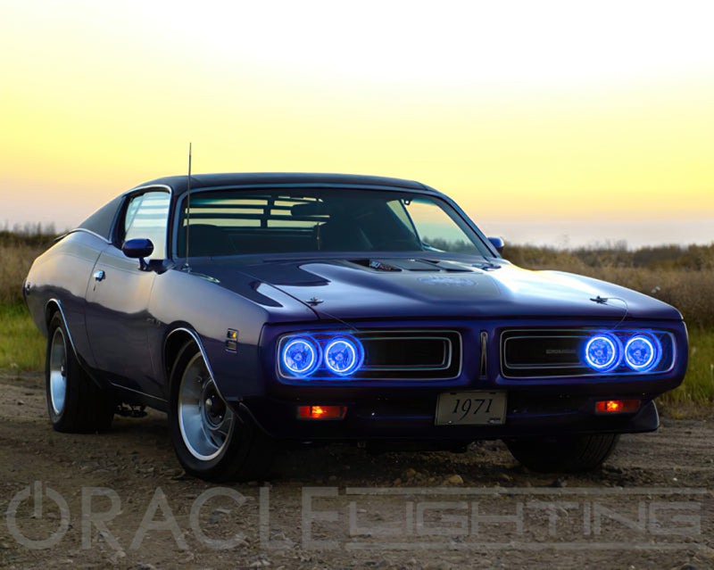 ORACLE Lighting 6904-002 Oracle Pre-Installed Lights 5.75 IN. Sealed Beam - Blue Halo