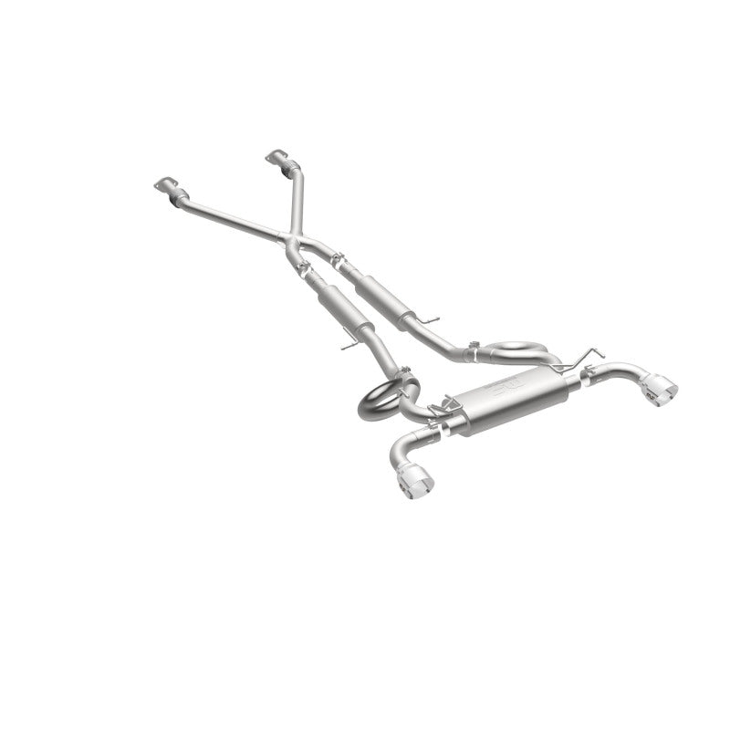 Magnaflow 19135 MagnaFlow Cat-Back 09-17 Nissan 370Z V6 3.7L Street Series SS 2.25in Dual Split Rear Exit Exhaust