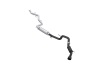 MBRP S5323BLK 2024 Toyota Tacoma 2.4L (Excl Leaf Spring) 3in Cat-Back Single Exit Blk-Coated Aluminized Steel