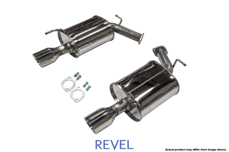 Revel T70118AR Medallion Touring-S Catback Exhaust - Dual Muffler / Axle Back 06-10 Infiniti M35