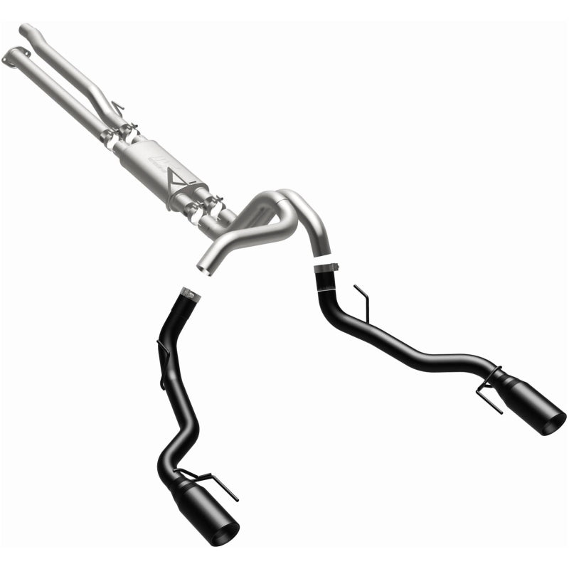 Magnaflow 19350 MagnaFlow SYS Cat-Back 2017 Ford F-150 Raptor 3.5L Dual Black Coated 3in Tips
