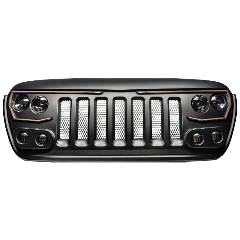ORACLE Lighting 5837-PRO Oracle VECTOR Series Full LED Grille - Jeep Wrangler JL/JT - NA SEE WARRANTY