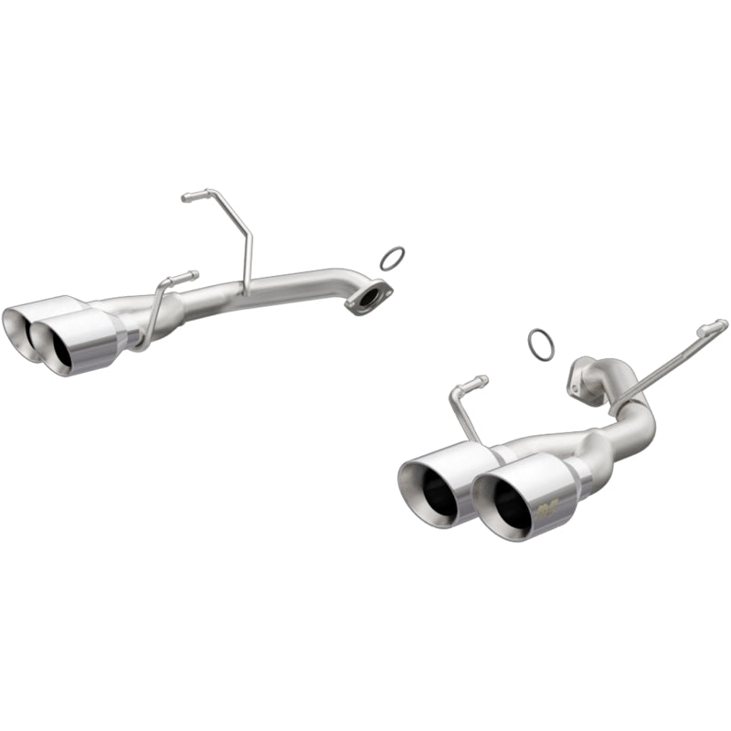 Magnaflow 19362 MagnaFlow 11-14 Subaru Impreza / 15-19 Subaru WRX/STI Competition Axle Back w/ Quad Polished Tips
