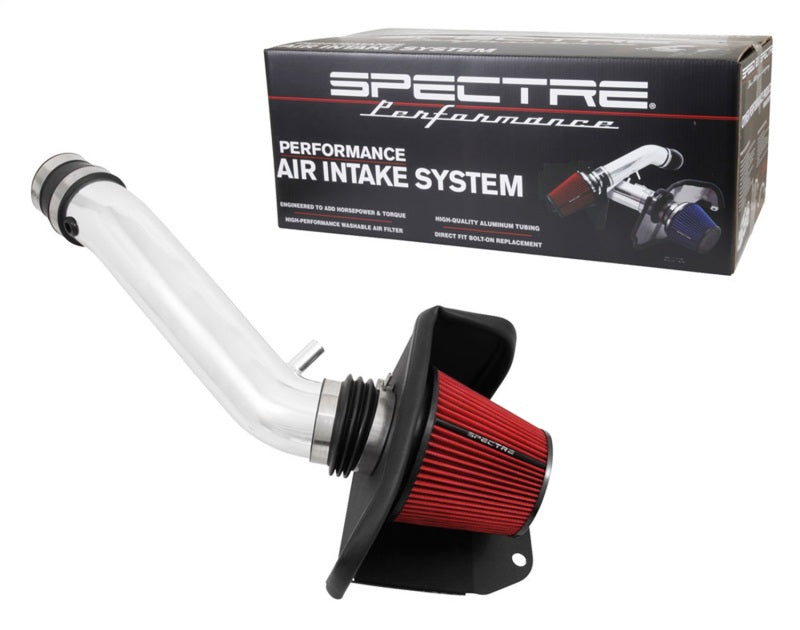 Spectre 9071 16-18 Jeep Grand Cherokee V6-3.6L F/I Air Intake Kit - Polished w/Red Filter