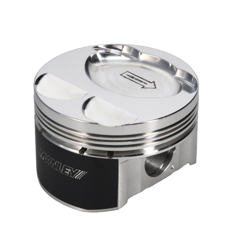 Manley Performance 630005CE-4 Manley Mazda 88mm +5mm Bore 9.5 CR Dish Type Platinum Series Extreme Duty Pistons w/Rings