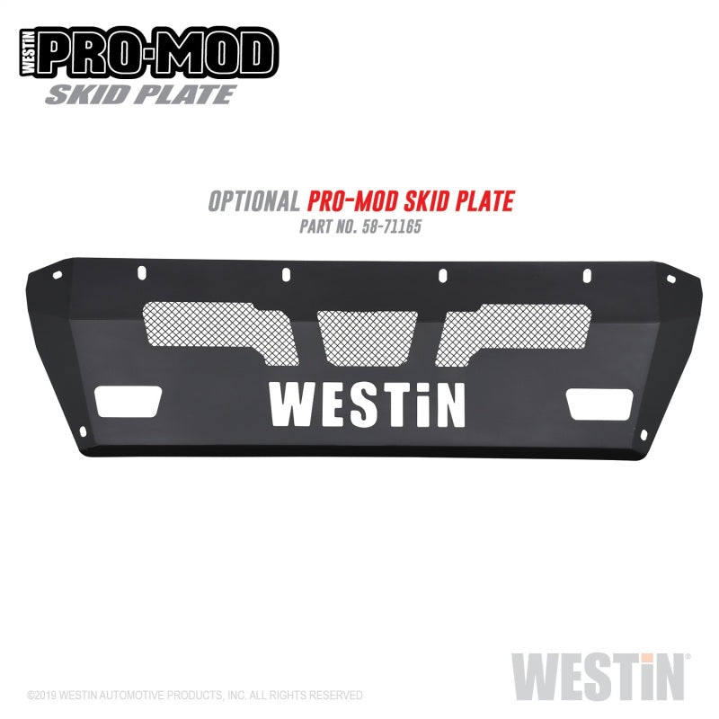 Westin 58-41165 15-19 Chevrolet Silverado 2500/3500 Pro-Mod Front Bumper - Textured Black