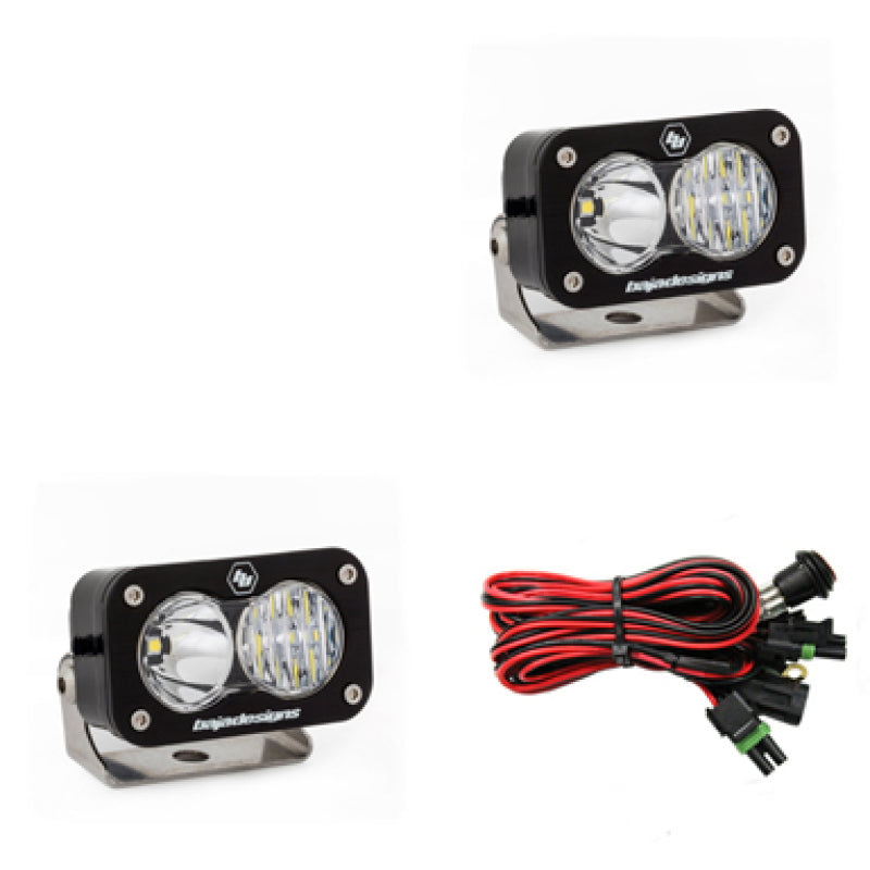 Baja Designs 487803 S2 Pro Series LED Light Pods Driving Combo Pattern - Pair