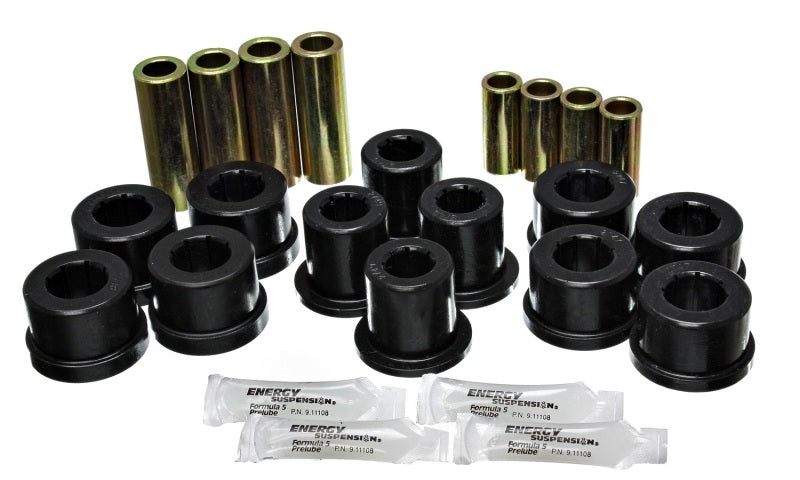 Energy Suspension 8.3126G 87-92 Toyota Supra Black Front Control Arm Bushing Set