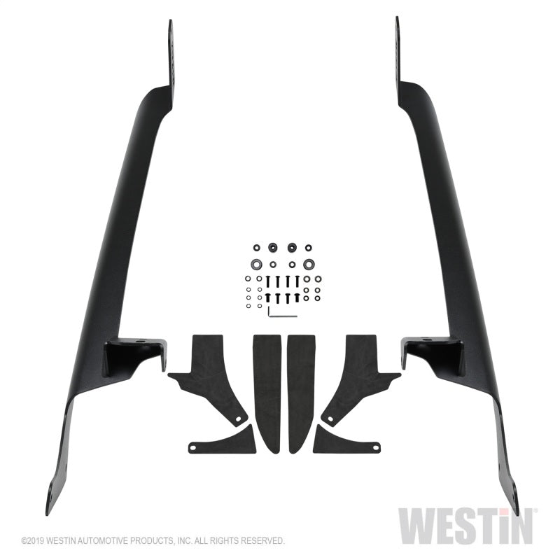 Westin 62-41085 18-19 Jeep Wrangler Pillar LED Light Mount - Black