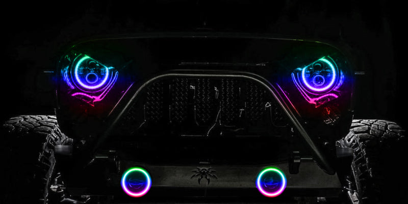 ORACLE Lighting 5846-334 Oracle Jeep Wrangler JK/JL/JT High Performance W LED Fog Lights - w/o Controller SEE WARRANTY