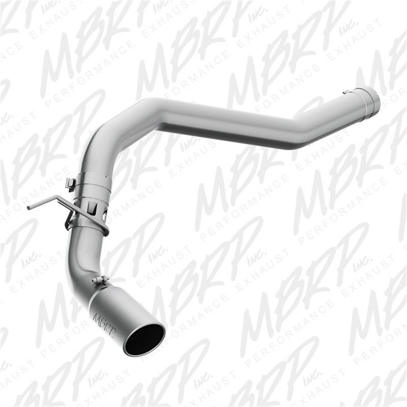 MBRP S6400AL 16-19 Nissan Titan XD 5.0L 4in Filter Back Single Side Exit Alum Exhaust System