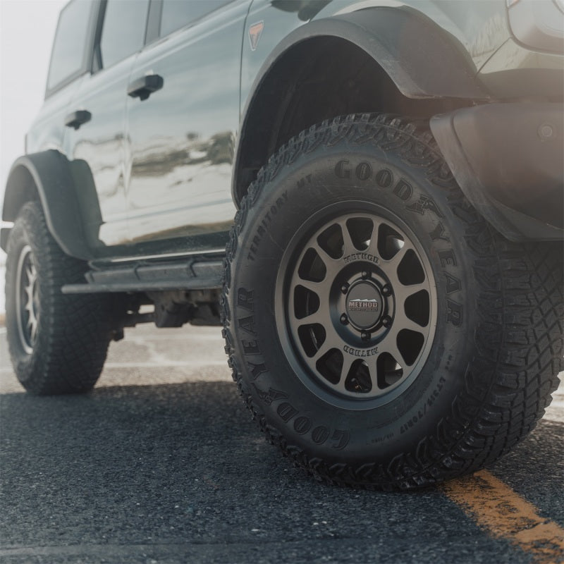 Ford Racing M-1007K-M1785MB 21-23 Bronco Method 17x8.5in Wheel Kit - Matte Black