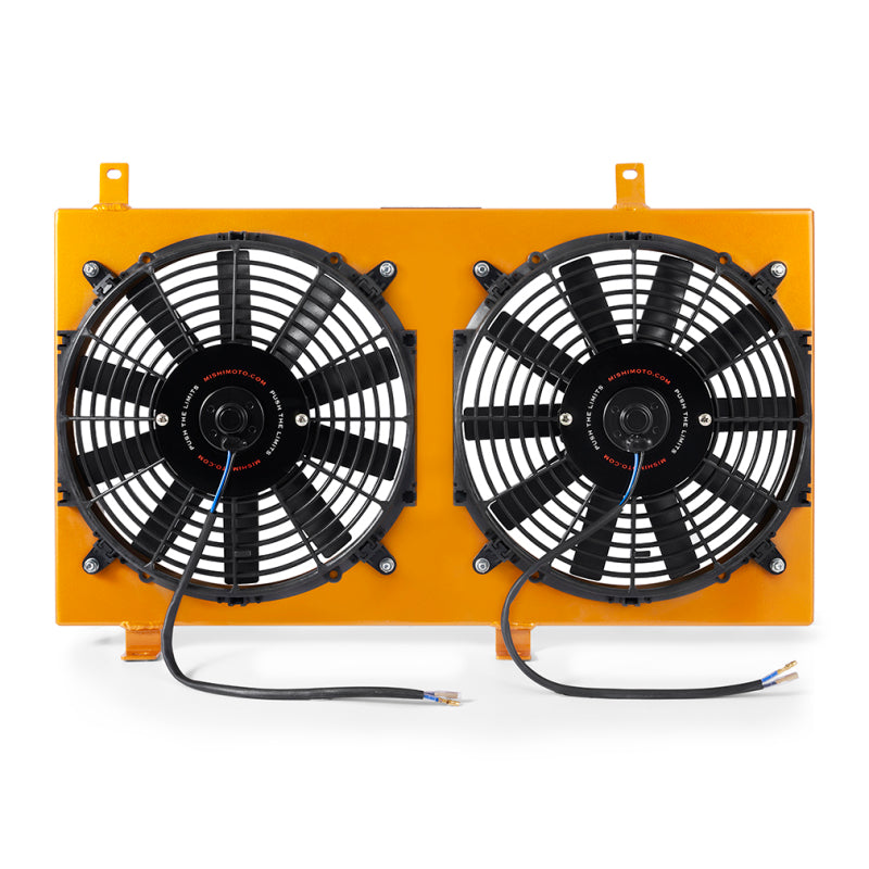 Mishimoto MMFS-RX8-04GD 04-08 Mazda RX8 Aluminum Fan Shroud Gold